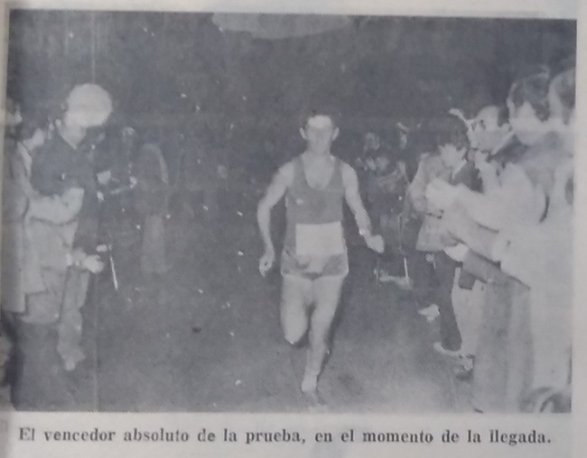 Llegada a meta Dionisio Visier | El Deporte Conquense