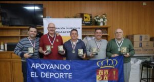 Varios conquenses fueron premiados en la gala anual de la Federación Castellano-Manchega de Pesca