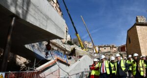 Dolz incide en que la obra de conexión accesible al Casco “va a suponer un cambio total en la movilidad a la zona histórica de la ciudad”