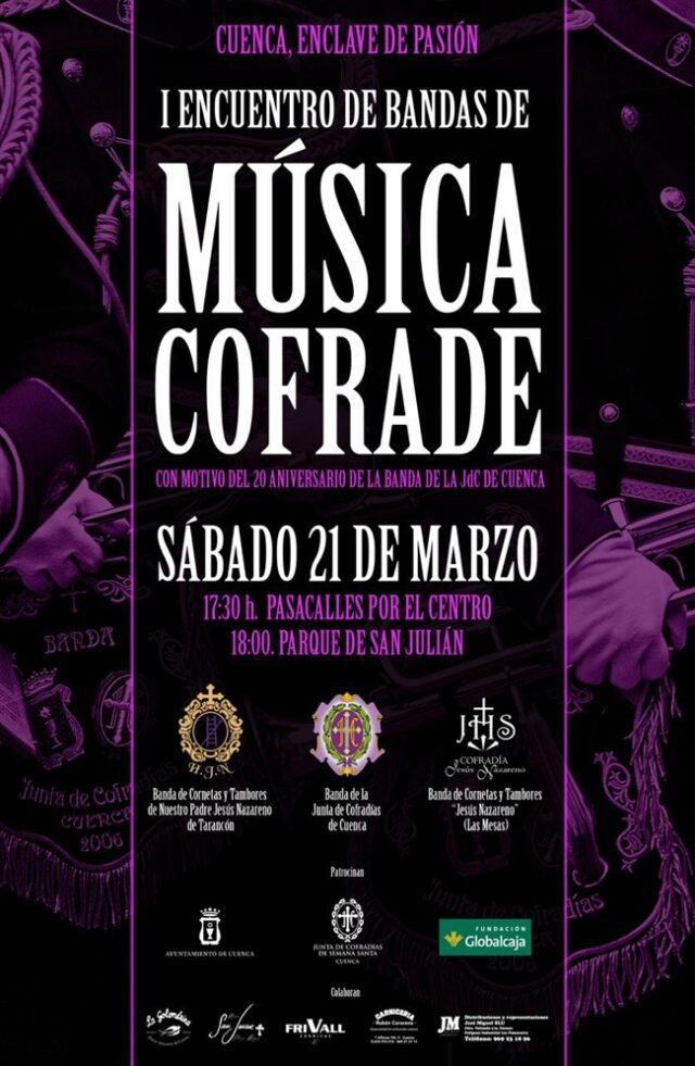 Cartel - Certamen Bandas Nazarenas 2026 - JdC Cuenca