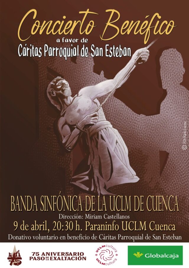 Cartel Concierto Benefico 75º Aniversario La Exaltacion