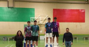 Doble podio para el Bádminton Albatros en el TTR sub 19 de Medina del Campo