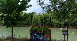 Los conquenses pisan fuerte en el Tajo: medalla y top 10 nacional para el Piragüismo Las Grajas en Aranjuez