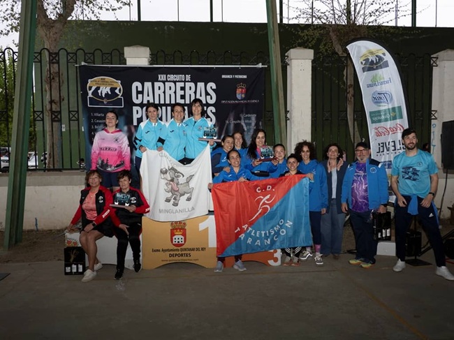 podium equipo femeninas | El Deporte Conquense