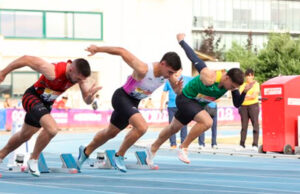 Alberto Calero firma un gran Campeonato de España alcanzando las finales de los 100 y 200 metros lisos