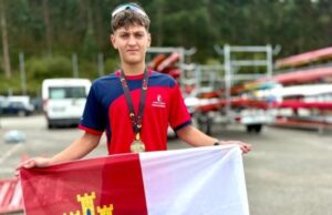 El conquense Mateo Pérez Lozano se proclama campeón de España en la distancia olímpica de K1 500