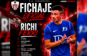 Richi Ferri refuerza el centro del campo del CD Pedroñeras