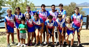El Club Piragüismo Cuenca brilla con su cantera en los Juegos de Extremadura