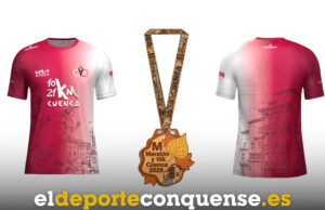 La Media Maratón y 10K de Cuenca 2026 presenta su camiseta y una espectacular medalla