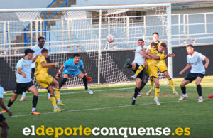Un Conquense sin gol cede en la Conca Cup ante la pegada a balón parado del Alcorcón (0-2)