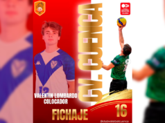 El Club Voleibol Cuenca cierra su plantilla con el fichaje del colocador argentino Valentín Lombardo
