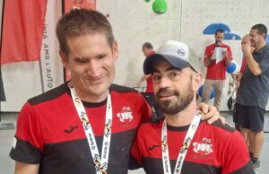 Sergio Aznárez se proclama subcampeón en la Copa de España de Paraescalada