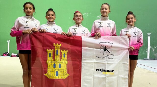 Cinco gimnastas Cuenca