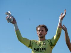 Dani Atanes, portero del Conquense: “Le damos mucho valor a dejar la portería a cero porque los de arriba siempre crean mucho peligro y meten goles”