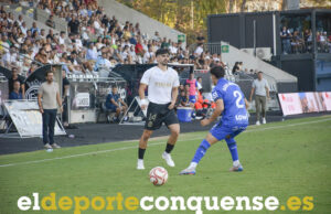 Mario González, jugador del Conquense: “La imagen que está dando el equipo y las sensaciones que transmite son bastante buenas”