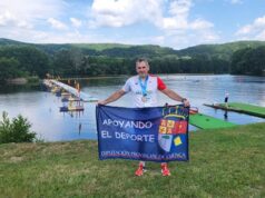 El conquense Alberto Lumbreras viaja a Argentina para luchar por nuevas medallas en el Mundial Máster de Piragüismo