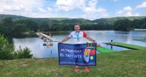 El conquense Alberto Lumbreras viaja a Argentina para luchar por nuevas medallas en el Mundial Máster de Piragüismo
