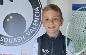 El joven conquense Alfonso Bustos brilla en la Copa de España de Squash Sub-13 con tres victorias en su debut