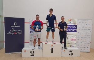 Cuenca brilla en el Campeonato de España de Squash: Rafael Rodríguez se proclama subcampeón nacional ante su afición